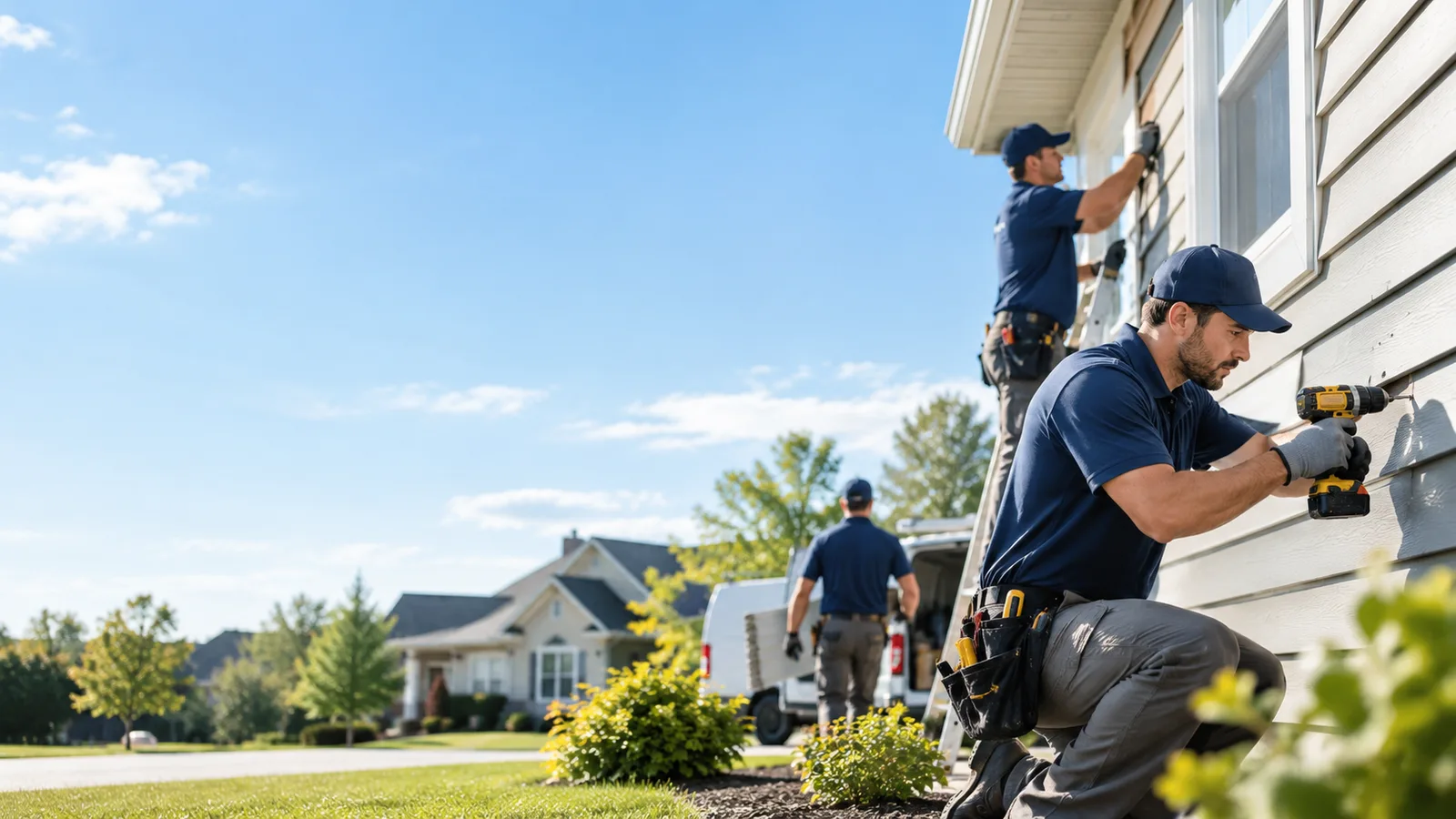 Cracked Siding Repair in Andreas, PA